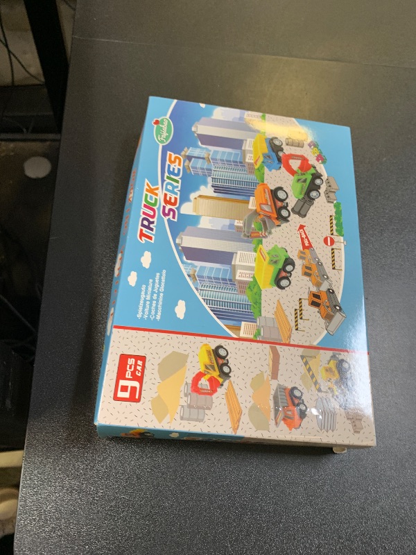 Photo 1 of Fajiabao Construction Toy Cars for 3+ Years Old Toddler Boy Toys Mini Pull Back Cars Small Truck Prize Box Toys for Kids Toddler Party Favors Sensory Bin Filler Bulk(Color Random)