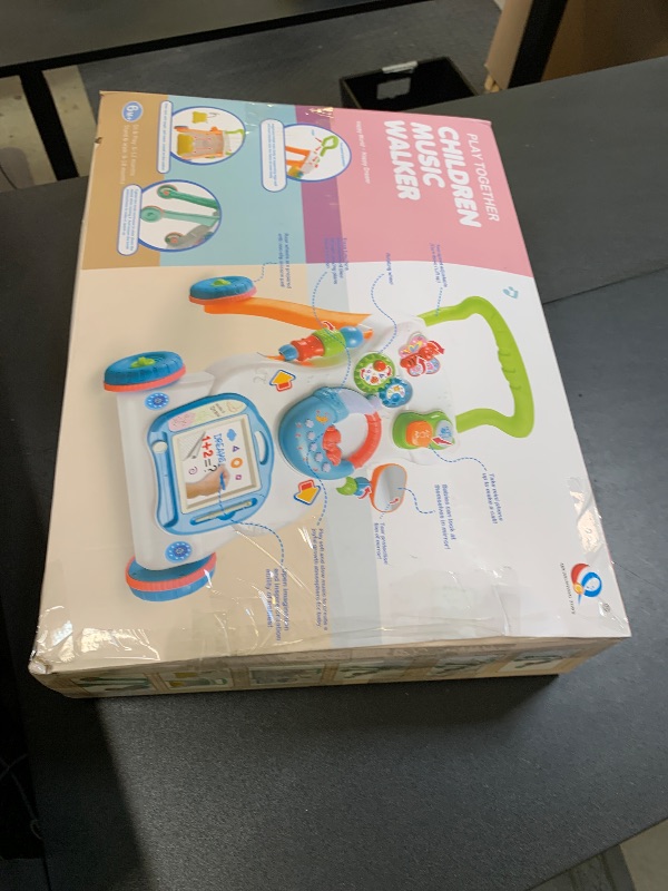 Photo 1 of Cuterabit 2 in 1 Sit to Stand Baby Walker with Music and Light, Push Toys for Toddlers 1-3 for Learning to Walk, Baby Walking Toys 6 to 12 Months for Infants Babies Toddlers Boys Girls