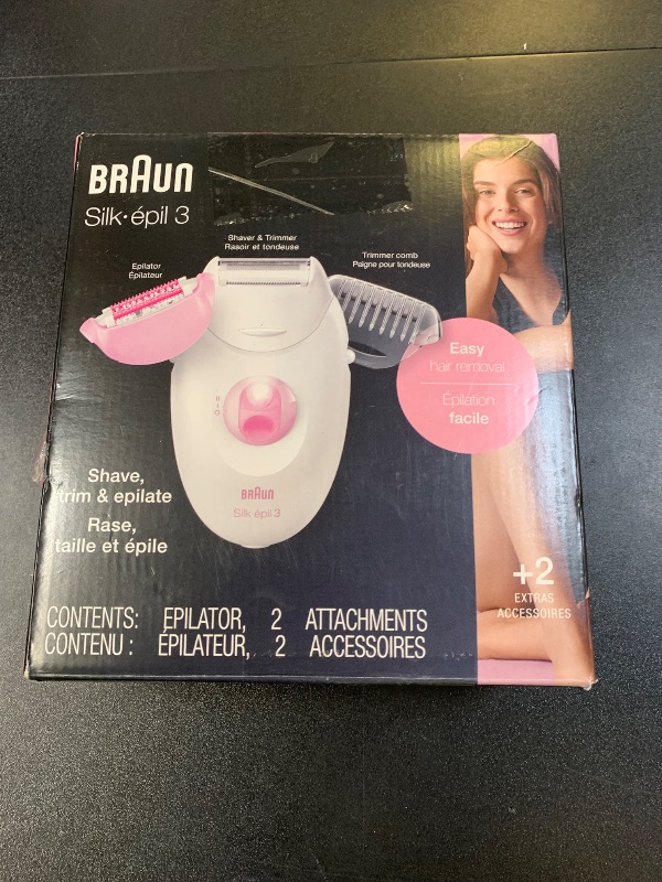 Photo 1 of Braun Silk Epil 3 Hair Remover 