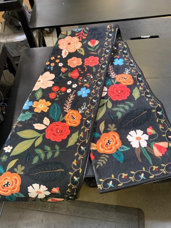 Photo 1 of Floral Area Rug Runner 