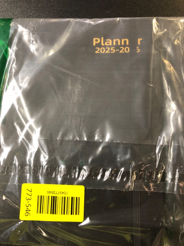 Photo 1 of Daily Planner 2025-2026, Jul.2025-Jun.2026, 6.2" x 8.4", 2025 Planner Weekly and Monthly, Calendar Planner 2025 with Tabs & Pocket, 100GSM Thick Paper, Black