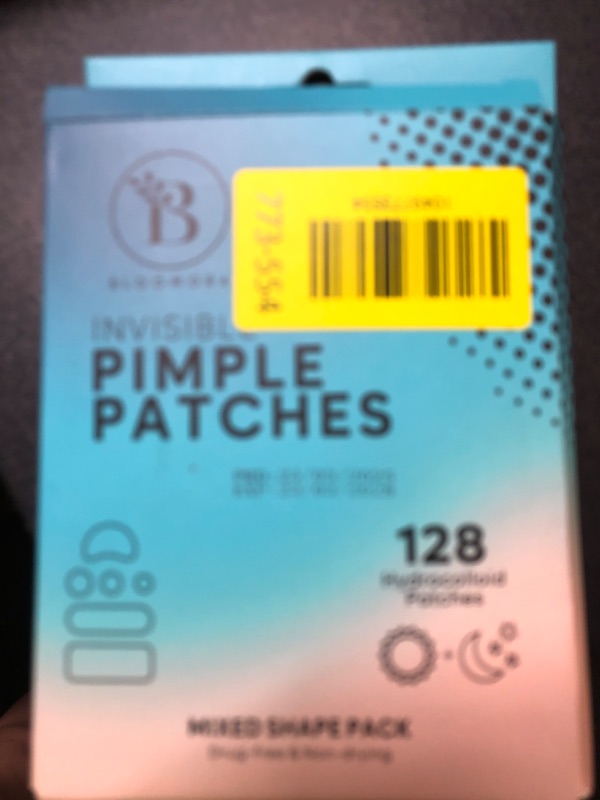 Photo 1 of BLOOMORA Large Pimple Patches for Face, Hydrocolloid Acne Patches, Variety Shapes Zit Stickers, Acne Spot Treatment, Blemish Spot Treatment, Round, Moon, Rectangle, Oval (6 Sizes, 128 Count)