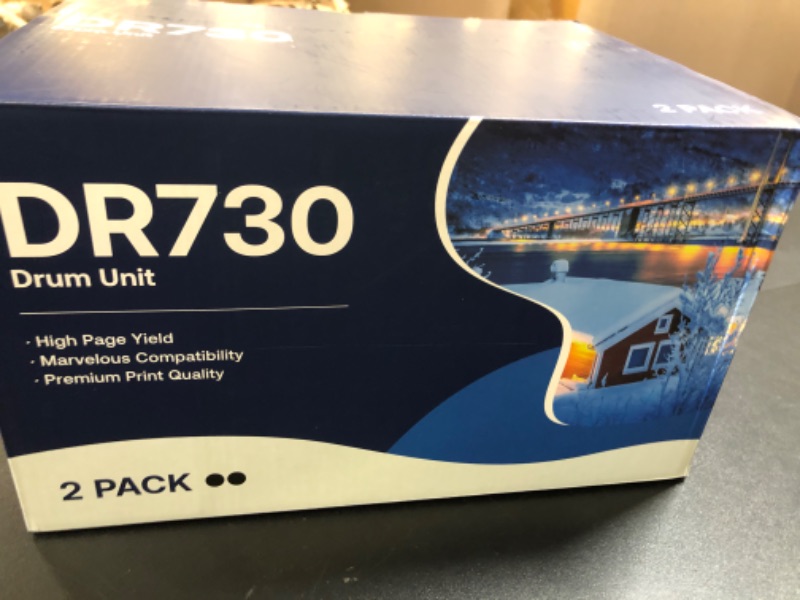 Photo 1 of MCYCOLOR Compatible DR730 Drum Unit Replacement for Brother DR-730 DR 730 to Use with MFC-L2710DW MFC-L2750DW HL-L2395DW HL-L2370DW HL-L2350DW HL-L2390DW DCP-L2550DW Printer (2 Pack, NOT Toner)