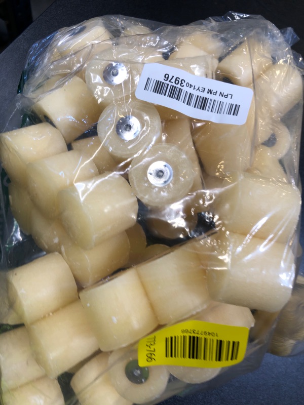Photo 1 of Light In The Dark Ivory Votive Candles - Box of 72 Unscented Candles - 10 Hour Burn Time - Bulk Candles for Weddings, Parties, Spas and Decorations