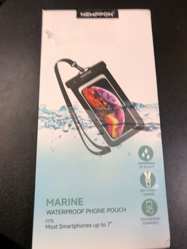 Photo 1 of Newppon 4 Pack 8.5“ Waterproof Cell Phone Pouch - Underwater Dry Bag Case Lanyard - Water Proof Clear Holder Protector for iPhone 16 15 14 Pro Max Plus Samsung Galaxy S25 Ultra Note for Beach Swimming