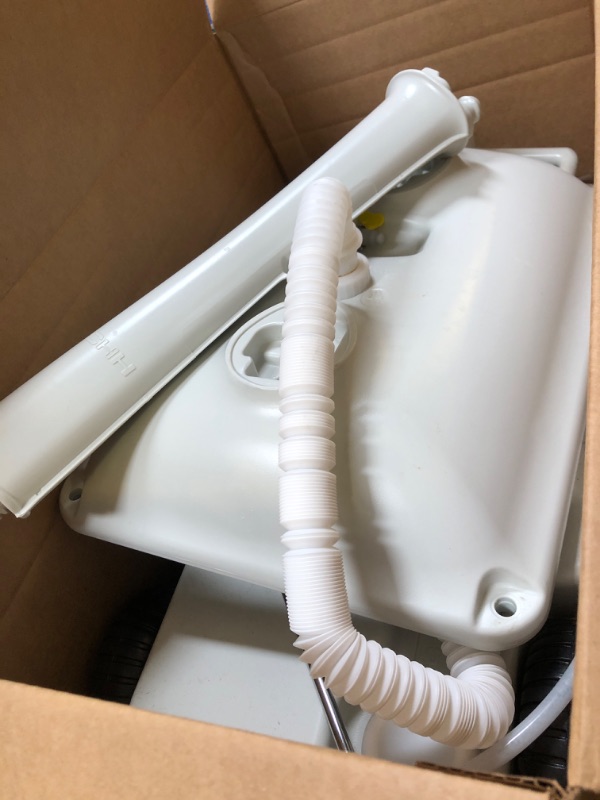 Photo 1 of Outdoor Wash Basin Portable Removable, White