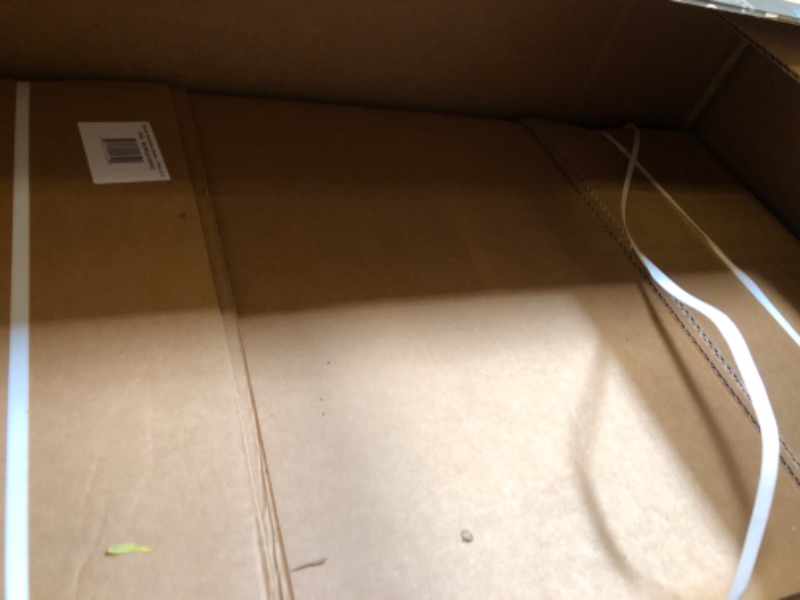 Photo 1 of Amazon Basics Wardrobe Clothing Moving Boxes with Bar, 6 Pack, Brown, 24" x 24" x 40"
