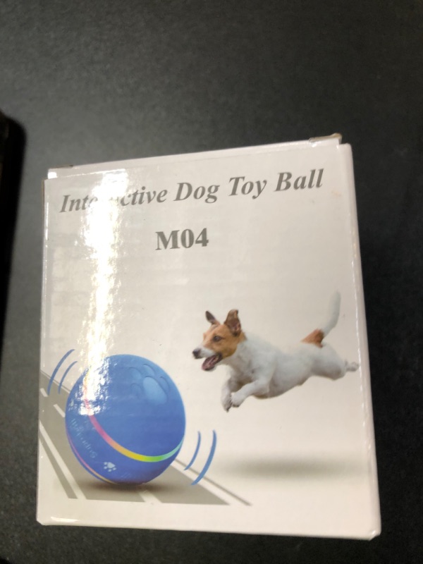 Photo 1 of PetDroid Interactive Dog Toys Dog Ball,[2025 Newly Upgraded] Durable Motion Activated Automatic Rolling Ball Toys for/Small/Medium/Large Dogs,USB Rechargeable(Blue)
