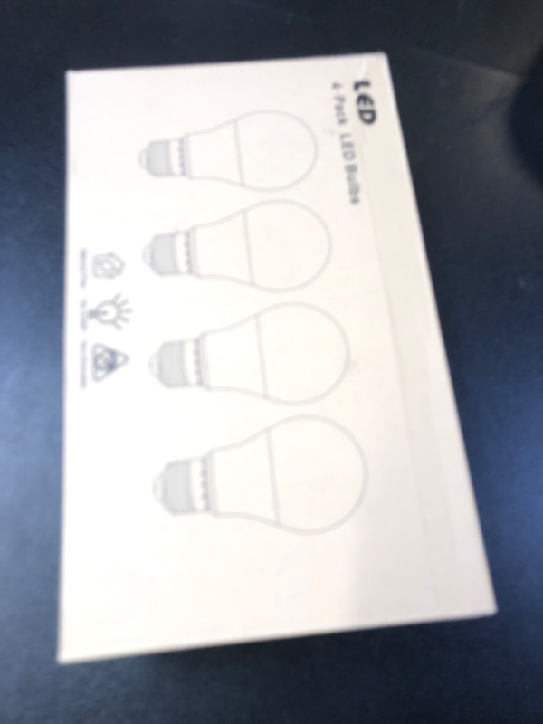 Photo 1 of HengBo LED LED Bayonet Bulbs B22, 12W B22 LED Bulb Equivalent 100W Halogen B22 Bayonet Cap Bulb, 1200Lm, 6500K Daylight White 4-Pack