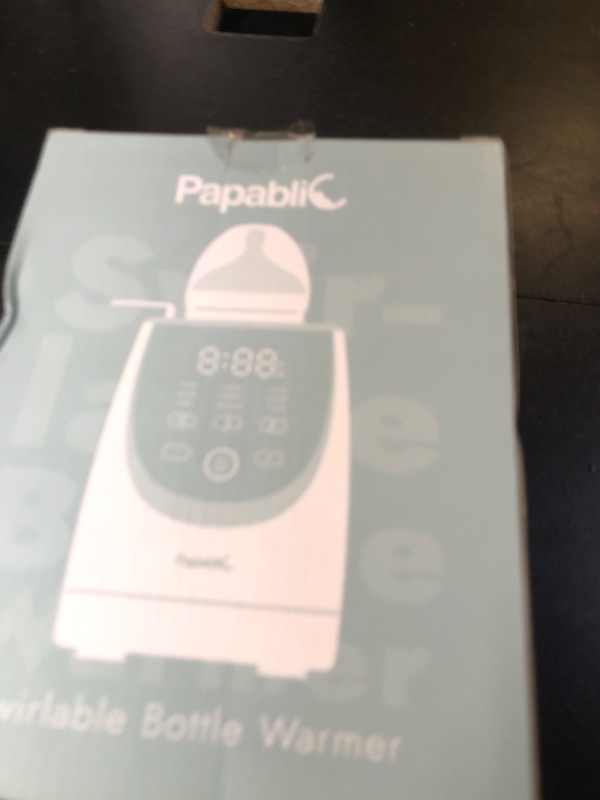 Photo 1 of Papablic NutriWarm™ Swirlable Bottle Warmer – Advanced Nutrient-Preserving Warming Technology, Fast and Even Warming for Breastmilk & Formula, Precise Temperature Control, Easy to Use