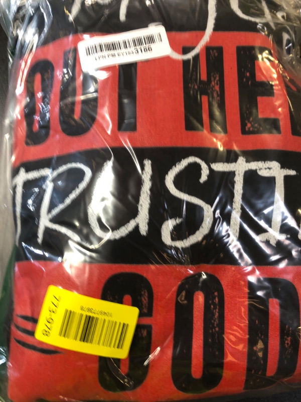 Photo 1 of I'm Just Out Here Trusting God Pullover Hoodie