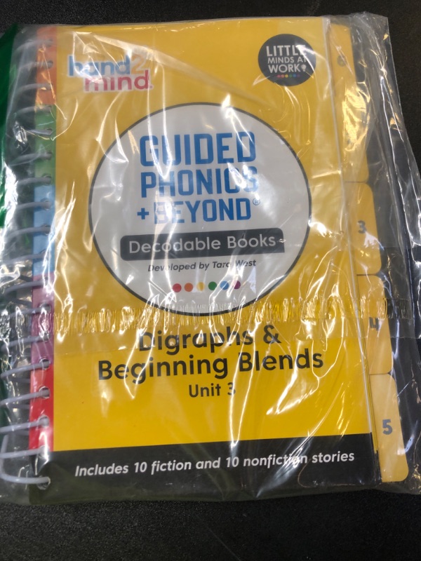 Photo 1 of hand2mind Guided Phonics + Beyond Decodable Books Unit 3, Books for Beginning Readers, Science of Reading Classroom Materials, Learn to Read Leveled Readers, Preschool Curriculum for Teachers