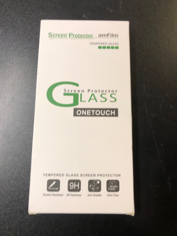 Photo 1 of amFilm Auto-Alignment OneTouch for Samsung Galaxy S24 Ultra 6.8'' Screen Protector + Camera Lens Protector, Tempered Glass, 30 seconds Installation, Bubble Free, Case Friendly, Anti-Scratch [2+2 Pack]