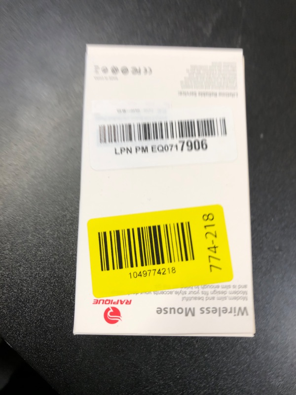 Photo 1 of RAPIQUE Wireless Bluetooth Mouse, Purple, 1600 DPI, Long Battery Life, Dual Connectivity, Quiet Click, High-Precision Optical Tracking, Versatile Compatibility