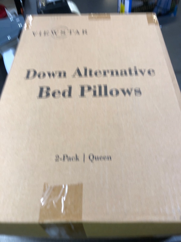 Photo 1 of viewstar Bed Pillows Queen Size Set of 2, Hotel Quality, Down Alternative Pillow for Side, Back, or Stomach Sleepers, Soft