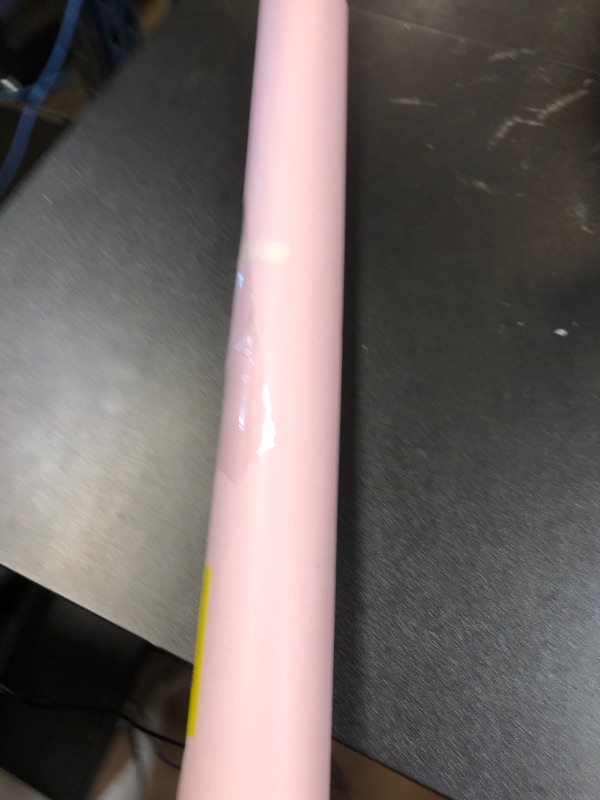 Photo 1 of Abyssaly Pink Textured Peel and Stick Wallpaper, Matte Pink Contact Paper Modern, Solid Color Self-Adhesive Removable Wall Paper for Kitchen Countertop Cabinet Decorative, 15.7"x118"