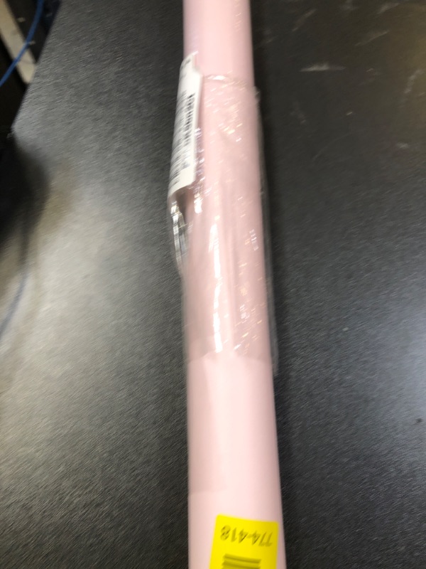 Photo 1 of Dimoon 110''x17.7'' Pink Peel and Stick Wallpaper Contact Paper Modern Self Adhesive Wall Paper Removable Renter Friendly Textured Solid Color Shelf Cabinet Vinyl Roll (110''x17.7'',Light Pink)