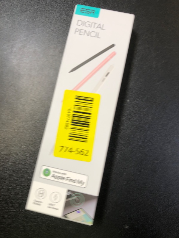 Photo 1 of ESR Geo Digital iPad Pencil Findmy Compatible with Apple iPad 2018-2025,with Easy Shortcuts for Apple iPad A16/10/9/8 & Air 13/11 & Pro 12.9/13/11 & Mini 7/6/5,Black(No Wireless Charging)