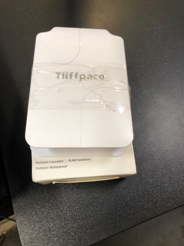 Photo 1 of Tliffpaco Outdoor Gigabit PoE Extender, 5 Port PoE Repeater, 90W in 60W Out Switch, Waterproof, Vlan, IEEE802.3af/at/bt Extend Additional 100m(328ft), 10/100/1000Mbps, Wall Mount Plug and Play