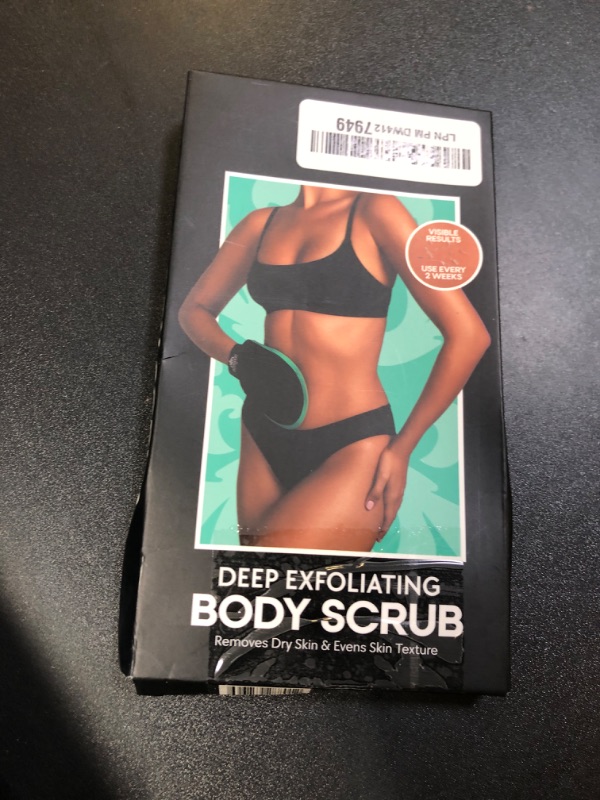 Photo 1 of Dermasuri - Deep Exfoliating Glove - Polishing Mitt Body Scrubber - Korean Skin Cleaner Exfoliator & Dead Skin Buffing Treatment - Gifts for Women & Men - Keratosis Pilaris Scrub Remover - (1 Pack)