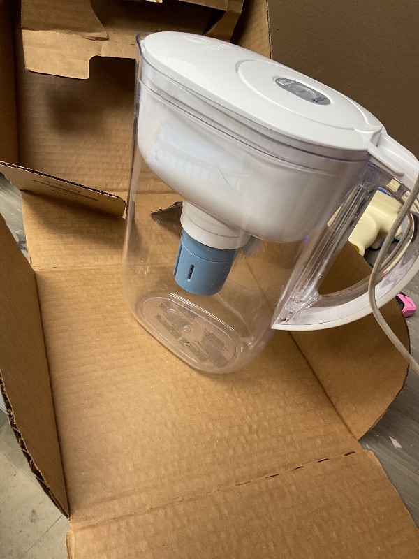 Photo 1 of SEE NOTES…..Brita Water Pitcher, Metro Elite Filter, Removes 99% of Lead, Includes 1 Filter, 6-Cup Capacity, White