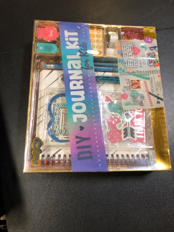 Photo 1 of Pretty Me DIY Journal Kit for Girls - Gift for 8-14 Year Old Girl - Cool Birthday Gifts Ideas for Teens - Fun, Cute Art & Crafts Kits for Tween Teenage Kids- Scrapbook & Diary Supplies Toy Set