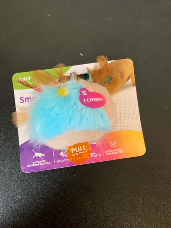 Photo 1 of SmartyKat Chit Chatter Electronic Sound Cat Toy, Battery Powered - Randomly Selected Color, One Size