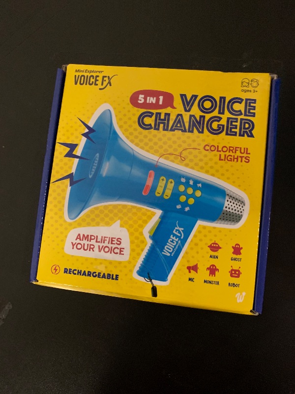 Photo 1 of Voice Changer for Kids - Gifts for Kids - Voice Changing Device for Boys & Girls Ages 3-8+ Olds - Birthday Gifts for 3, 4, 5, 7, 8 Year Old Boy - Cool Outdoor Toys Gift Ideas for Kid, Toddler