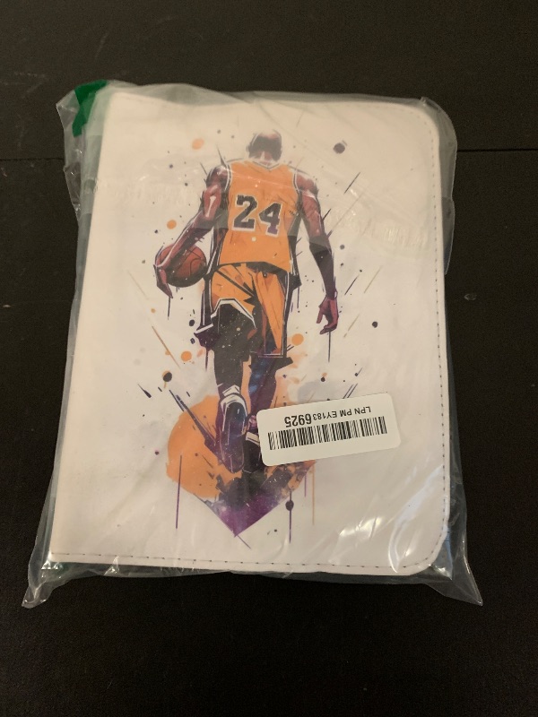 Photo 1 of 400 Pockets Basketball Card Binder for Basketball Trading Cards Collectors,Portable Waterproof Card Storage Bag with Removable Sleeves,Compatible with Sports Cards