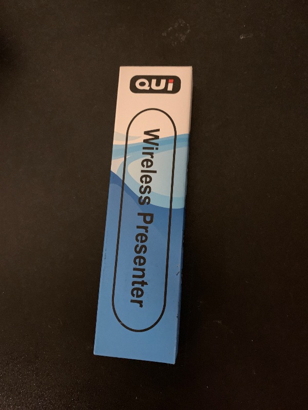 Photo 1 of QUI Presentation Clicker for PowerPoint, RF 2.4GHz USB Wireless Presenter Remote with Volume Control, PowerPoint Clicker Slide Advancer for Mac, Windows, Laptop, Keynote