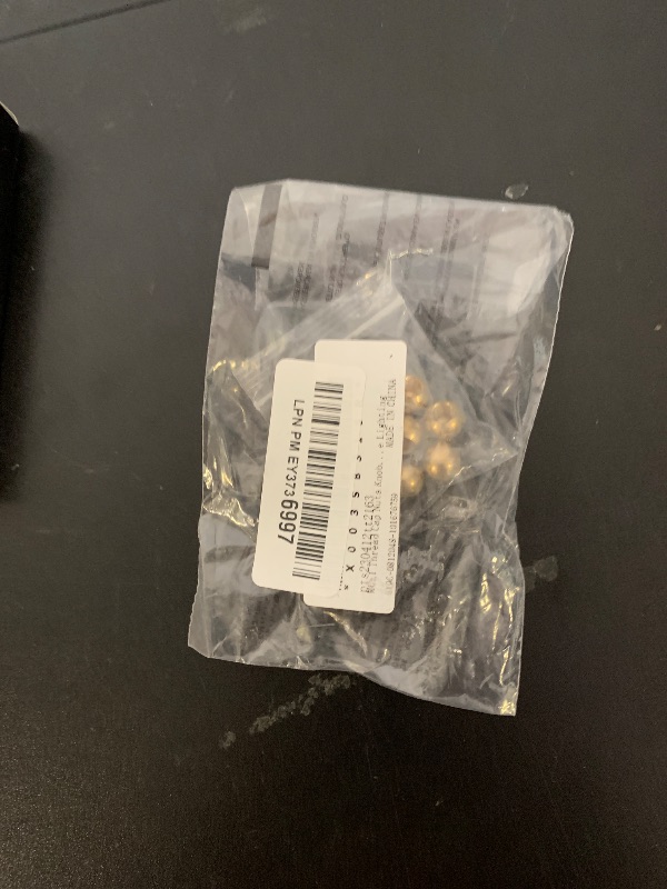 Photo 1 of PATIKIL M6x1 Thread Cap Nuts Knob, 5 Pack Brass Ball Lamp Decoration Screw Caps Nut for Furniture Lighting
