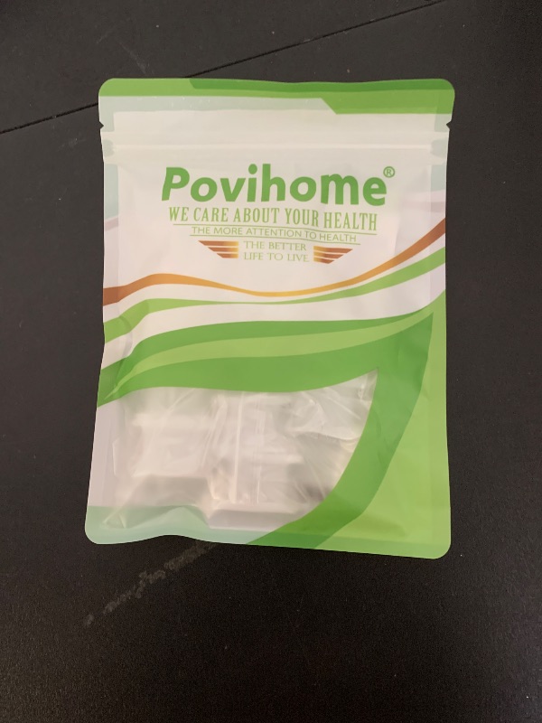 Photo 1 of Povihome 10 Pack Toe Spacers Separators, Bunion Corrector Gel Orthotics (1/2'' Thick) for Bunion, Overlapping Toes - L Size