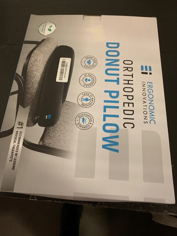 Photo 1 of PT ENDORSED Donut Pillow for Tailbone Pain Relief, Hemorrhoid Pillow for Sitting, Donut Seat Cushion Post Surgery, Lifting Cushions for Postpartum Pregnancy, Coccyx, Bed Sore Cushion Butt Pillows