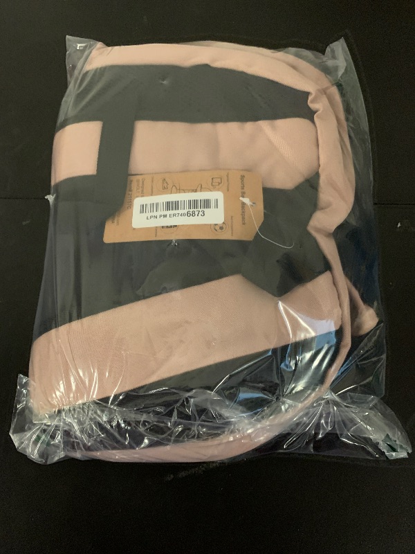 Photo 1 of WOLT | Youth Soccer Bag, Soccer Backpack, Basketball Backpack with Cleat Shoe and Ball Compartments Sports Backpack for Volleyball Football for Men Women (Light Pink)