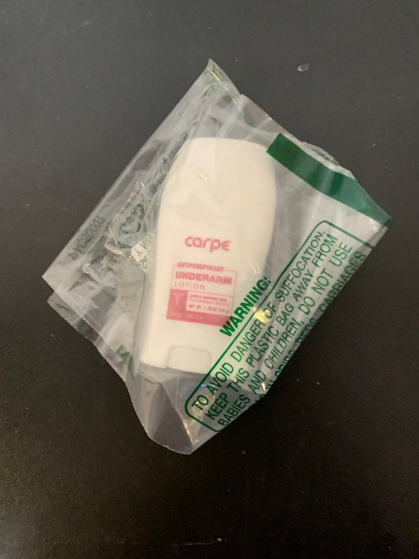 Photo 1 of Carpe Underarm Antiperspirant and Deodorant, Clinical strength with Rose Water scent, Combat excessive sweating Stay fresh and dry, Great for hyperhidrosis