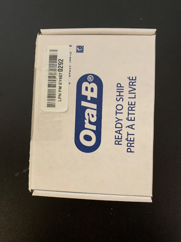 Photo 1 of Oral-B CrossAction Electric Toothbrush Replacement Brush Heads, Black, 4 Count + 1 Sensitive White