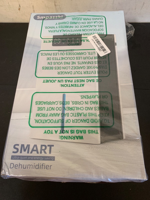 Photo 1 of Dehumidifier, Dehumidifiers for Home(1000sq.ft), 98 OZ Water Tank Dehumidifier Washable Air Filter, Quiet Dehumidifiers for Basement with Drain Hose, Auto Shut Off, 4/8/12 Timer Setting, White