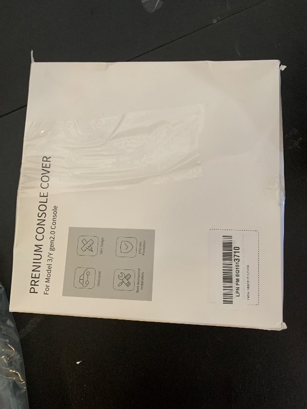 Photo 1 of frani Center Console Wrap (White Edition) Designed for Tesla Model 3 Highland 2024-2026/Model Y Juniper 2025-2026,Tesla Center Console Cover for Model 3/Y Refresh