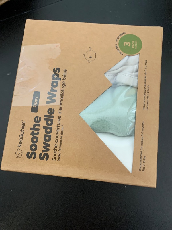Photo 1 of Baby Swaddle Sleep Sacks with Zipper - 3-Pack Swaddles for Newborns 0-3 Months, Infant, Baby Girls, Boys, Soft & Durable Newborn Sleep Sack, Easy Diaper Change Swaddling Blanket (Sage)