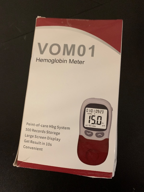Photo 1 of TREEHOUSE LAB Hemoglobin Test Kits with 100 Hemoglobin Test Strips, Hemoglobin Test Meter for Home Use, Hemoglobin Tester at Home, Easy to Use and Read.