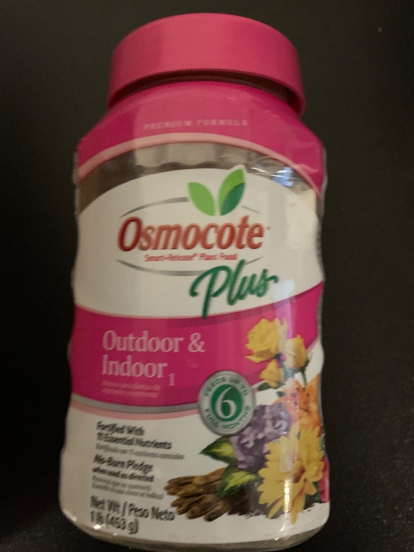 Photo 1 of Osmocote Smart-Release Plant Food Plus Outdoor & Indoor, 1 lb.
