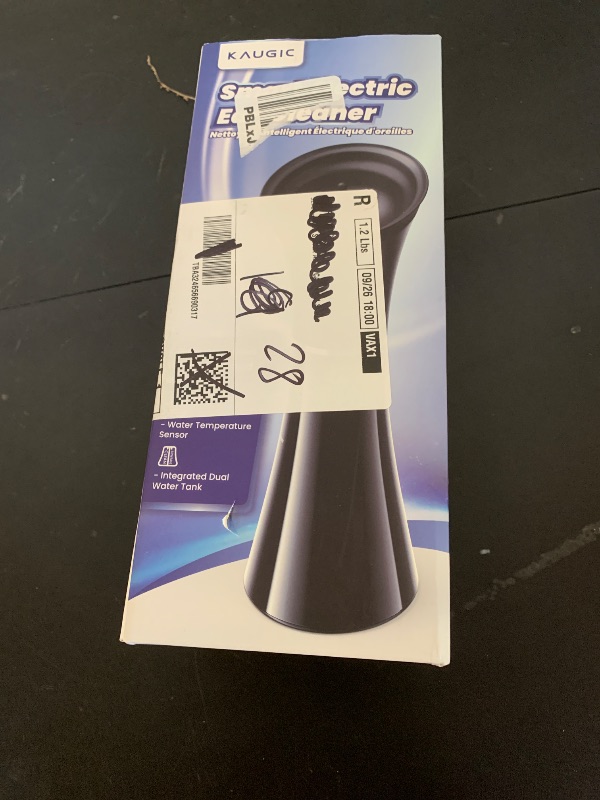 Photo 1 of KAUGIC Upgraded Ear Wax Removal with One-Piece Waste Tank, Safe Ear Cleaner with Water Temperature Sensor, Effective Ear Irrigation Kit, IPX7, Semi-Transparent