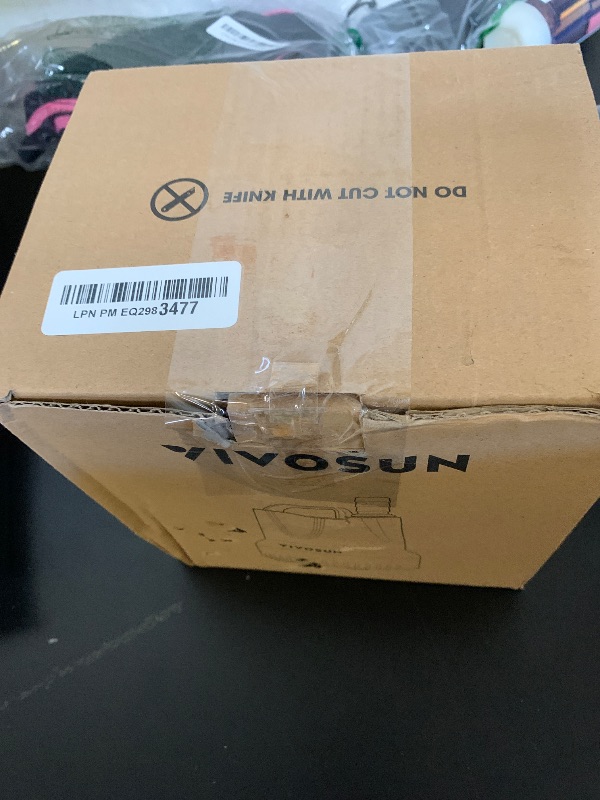 Photo 1 of VIVOSUN 1150GPH 100W Submersible Pump for Fish Tank, Pond, Aquarium, Hydroponic Systems with 5ft Power Cord and 4 Nozzles Blue