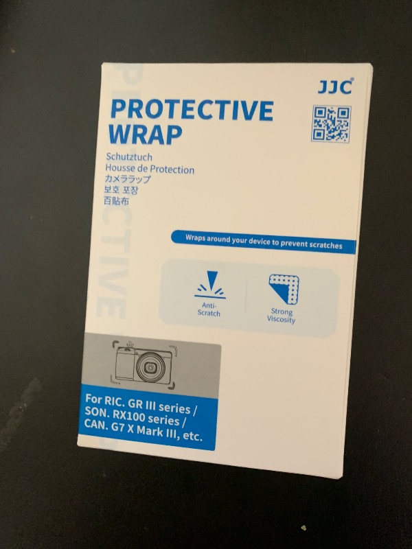Photo 1 of JJC Protective Wrap, Anti-Scratches and Self-Adhesive Camera Wrap for Ricoh GR IV GR4 GR III GR3 HDF GR IIIx GR3x HDF Sony RX100VII RX100VI RX100V Canon G7X Mark III, Camera Drawing Pattern