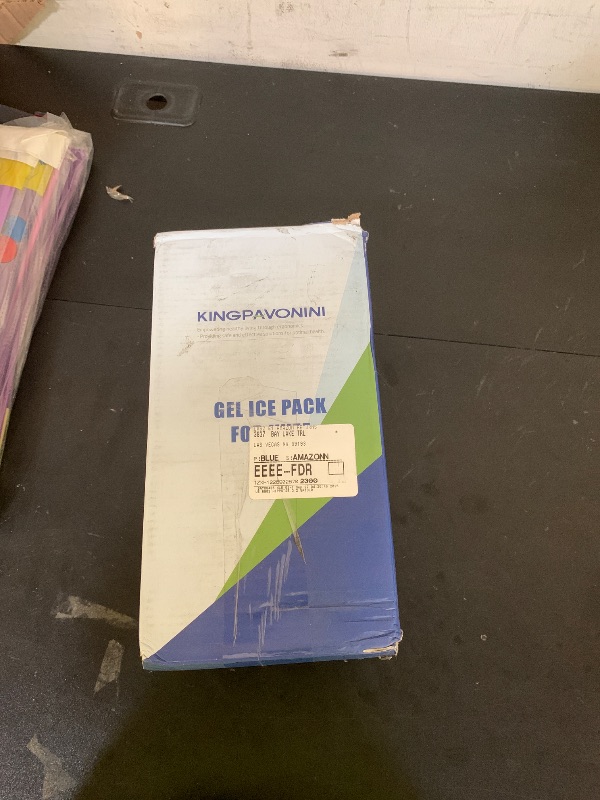 Photo 1 of 2 Pack XXL Knee Ice Pack Wrap Around Entire Knee After Surgery, Reusable Gel Ice Pack for Knee Injuries, Large Ice Pack for Pain Relief, Swelling, Knee Surgery, Sports Injuries