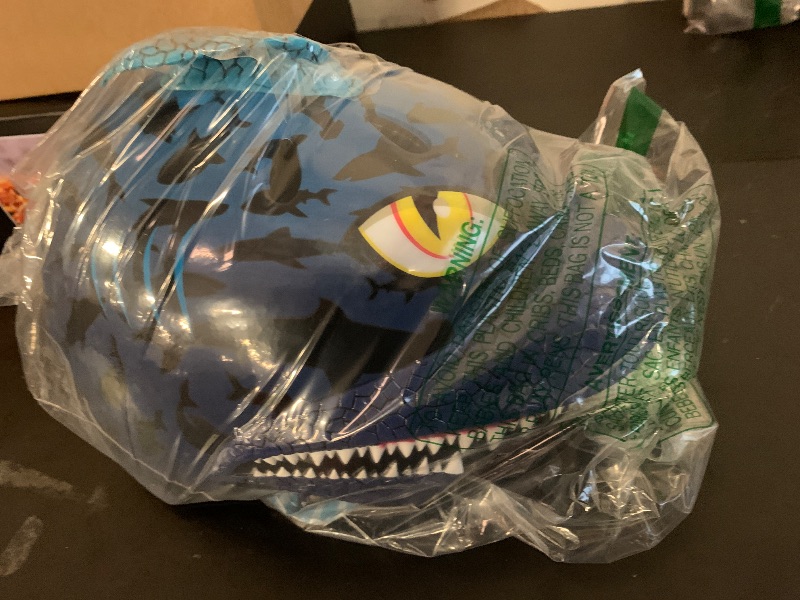 Photo 1 of Raskullz Shark Jaws Helmet, Blue , Ages 5+