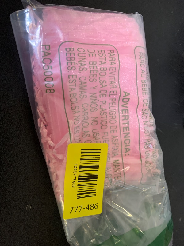 Photo 1 of Crweety 50 Pcs Pink Organza Bags 3x4 Inch, Jewelry Pouch Bags Small Mesh Bag Drawstring Gift Goody Bag for Candy Party Favor Wedding
