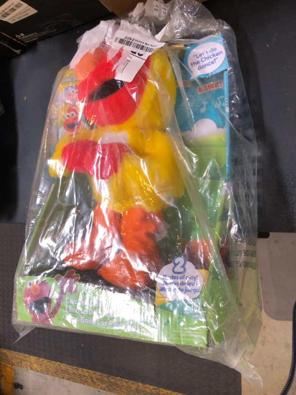 Photo 1 of Just Play Sesame Street Chicken Dance Elmo Feature 13 Inch Plush, Dancing Plush, Stuffed Animal, Kids Toys for Ages 2 Up