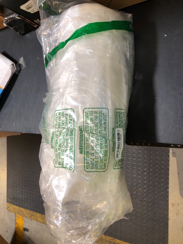 Photo 1 of Spartan Industrial - 14" X 20" (500 Count) Self Seal Clear Poly Bags with Suffocation Warning for Packaging, Clothes - Permanent Adhesive