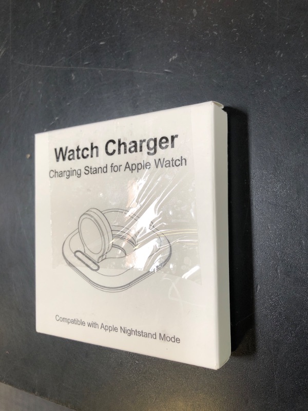 Photo 1 of for Apple Watch Magnetic Charging Dock - Fast Magnetic Charger Stand, Compatible with Apple Watch Series 2/3/4/5/6/7/8/9/10/Ultra 1 2, Supports Nightstand Mode, Portable Design for Travel